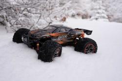 IQ models RC auto Vortex Truggy 1/12, 46 km/h+ voděodolné - oranžové