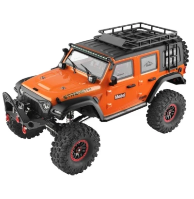IQ models oranžová metalíza 1:10 RC crawler s navijákem