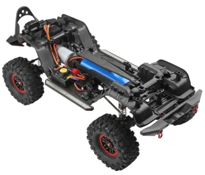 IQ models RC crawler 1:10 žlutý s otevřenou kabinou