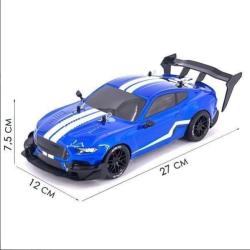 IQ models RC drift auto Ford Mustang 4WD 1/14 - modrá