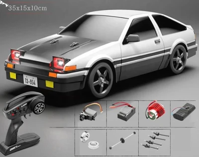 IQ models Legendary 1/12 bílé RC driftovací auto