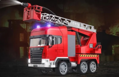 IQ models RC hasičské auto 1/20 červené se vodním dělem