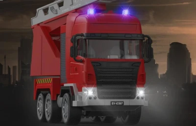 IQ models RC hasičské auto 1/20 červené se vodním dělem