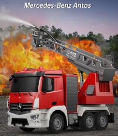 IQ models RC hasičské auto Mercedes Benz Antos 1/26