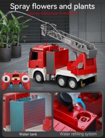 IQ models RC hasičské auto Mercedes Benz Antos 1/26