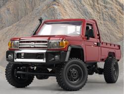 IQ models RC Land Cruiser TOYOTA červená + náhradní akumulátor
