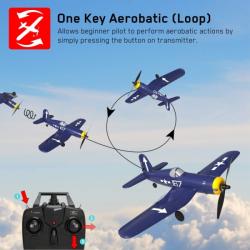 IQ models RC letadlo Corsair RC Gilder, 6-osý gyroskop, RTF