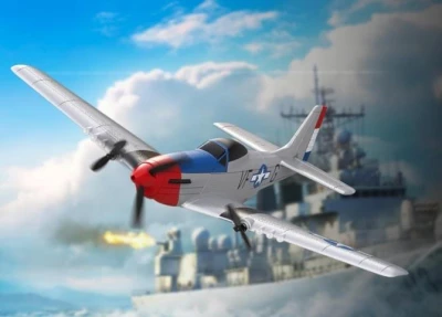 IQ models RC letadlo Mustang P51 3CH