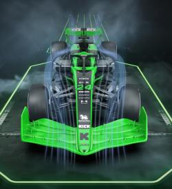 IQ models RC model Formule 1 Kick Sauber Team C44 1/16