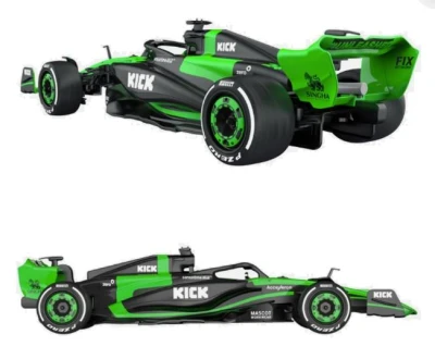 IQ models RC model Formule 1 Kick Sauber Team C44 1/16