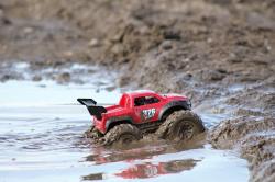 IQ models RC obojživelné auto Off-road Monster Truck 376 červená