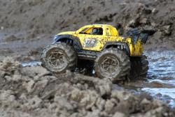 IQ models RC obojživelné auto Off-road Monster Truck 376 žlutá