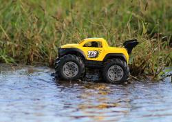 IQ models RC obojživelné auto Off-road Monster Truck 376 žlutá