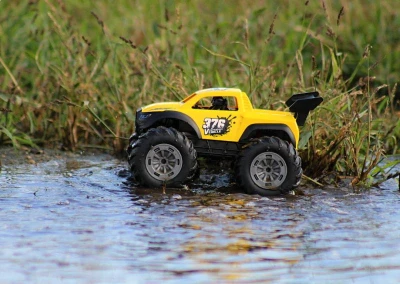 IQ models RC obojživelné auto Off-road Monster Truck 376 žlutá