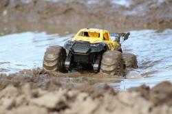 IQ models RC obojživelné auto Off-road Monster Truck 376 žlutá