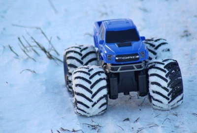 IQ models RC obojživelník Ford Raptor F-150 - modrá