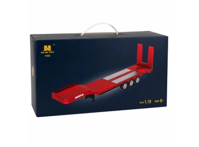 IQ models RC plošinový návěs 1:18 k tahači Scania 770 S - červená metalíza