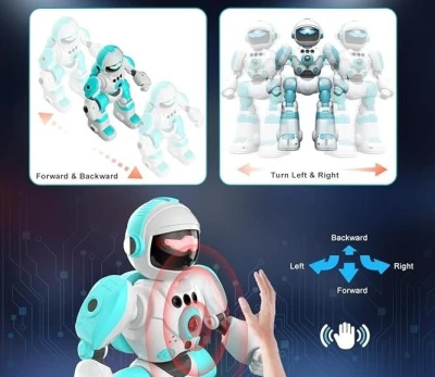 IQ models RC Robot VATOS modrý