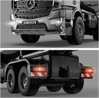 RC sklápěč Mercedes-Benz Arocs 1:20 šedá