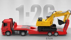 IQ models RC tahač Mercedes-Benz s bagrem