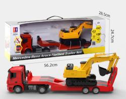 IQ models RC tahač Mercedes-Benz s bagrem