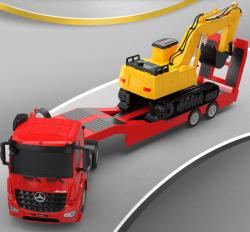 IQ models RC tahač Mercedes-Benz s bagrem