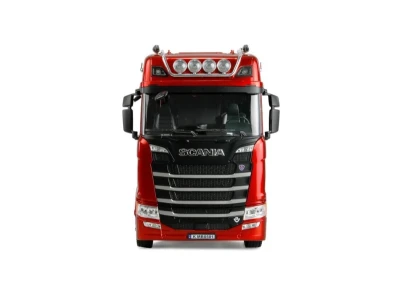 IQ models RC tahač Scania 770 S 6x4 1:18 RTR červená metalíza
