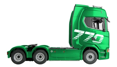 IQ models RC tahač Scania 770 S 6x4 1:18 RTR zelená metalíza