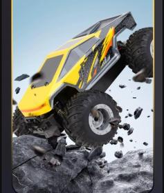 IQ models RC terénní auto Pickup Off-Road oranžový