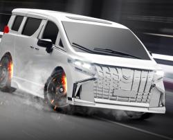 IQ models RC Závodní a driftovací dodávka MN-68 - bílé