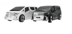 IQ models RC Závodní a driftovací dodávka MN-68 - bílé