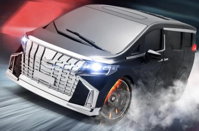 IQ models MN-68 černá RC závodní a driftovací dodávka