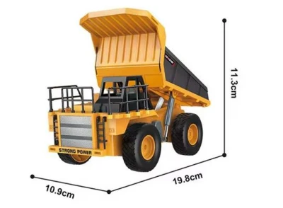 IQ models Set RC bagru, dump trucku a pásového jeřábu 1/24