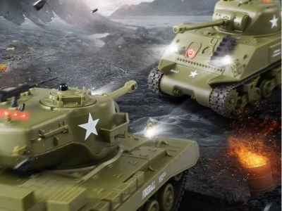 IQ models Soubojové tanky M4A3 Sherman a M26 Pershing 1:30