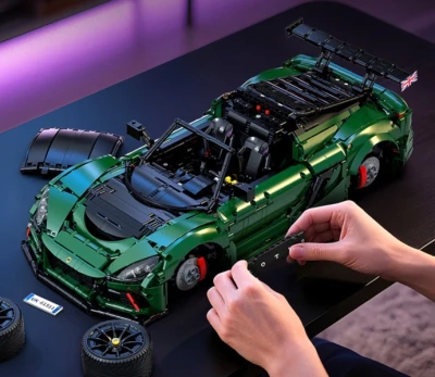 IQ models Stavebnice CaDa 1:8 - Auto Lotus Exige Cup 430 - 3730 dílků
