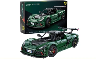 IQ models Stavebnice CaDa 1:8 - Auto Lotus Exige Cup 430 - 3730 dílků