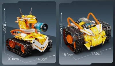 IQ models Stavebnice CaDA Robot na dálkové ovládání W.BOT