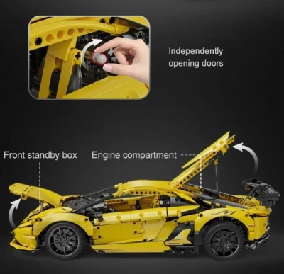 IQ models CaDA Sport Car LP700 1805 dílků stavebnice