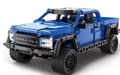 IQ models Stavebnice Smash OFF-Roader na natahování 390 dílků