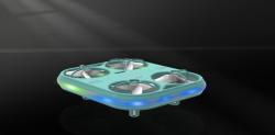 IQ models SYMA X37 mini dron s LED osvětlením - mint