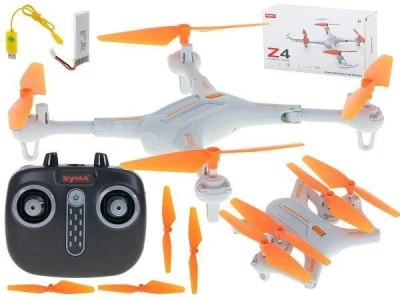 IQ models Syma Z4 bílý skládací dron s barometrem