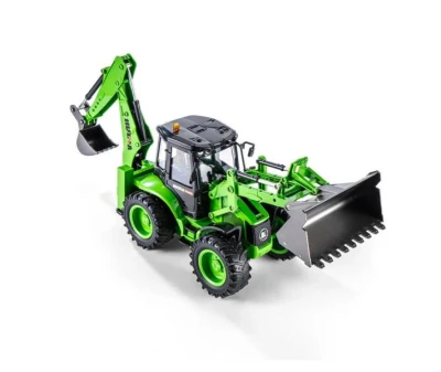 IQ models zelený traktor bagr na dálkové ovládání