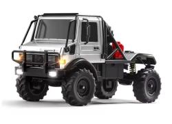 IQ models U4000 Unimog RC Crawler s kovovou kabínou - strieborný IQ models U4000 Unimog RC Crawler s kovovou kabínou - strieborný
