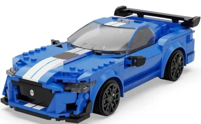 IQ models Lotus Evija, Red Race Car a Blue Knight velký set RC stavebnic