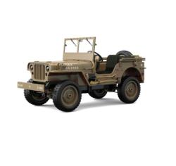 IQ models Vojenské RC auto Jeep WILLYS 1/10 hnedý