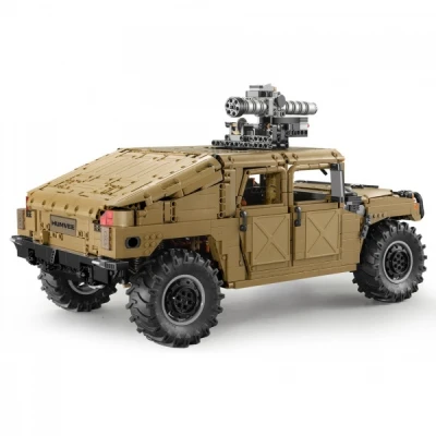IQ models Vojenský HUMVEE 1/8 - Stavebnice 3935 dílků + sleva 400,- na příslušenství