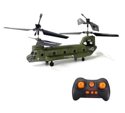 IQ models Chinook S026H khaki-černý vojenský transportní RC vrtulník