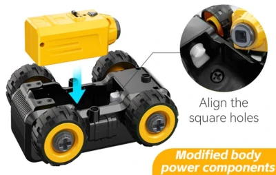 IQ models Výhodný set RC sklápěče a bagru 1/26 pro děti
