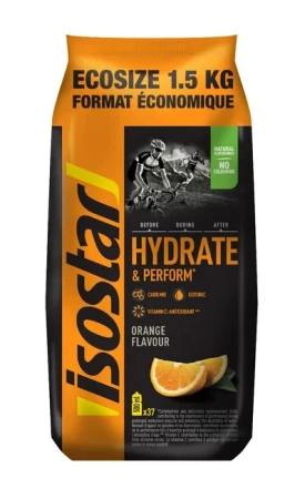 Isostar Hydrate Perform pomerančový iontový nápoj v prášku