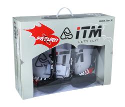 ITM Řidítka SATURN s rovnými nástavci, karbonová